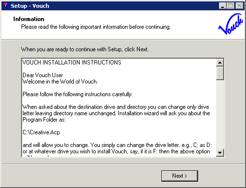 Installation and configuration instructions page... Installation and configuration instructions page...