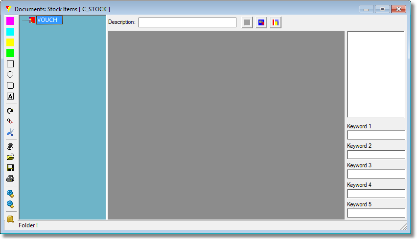 VouchScan interface will show up. Click on <Scan> icon at the left toolbar. VouchScan interface will show up. Click on <Scan> icon at the left toolbar.