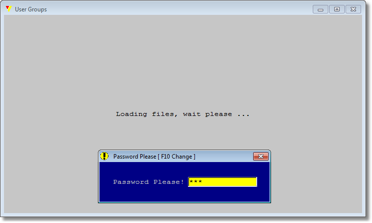 Provide Administrator's password. Provide Administrator's password.